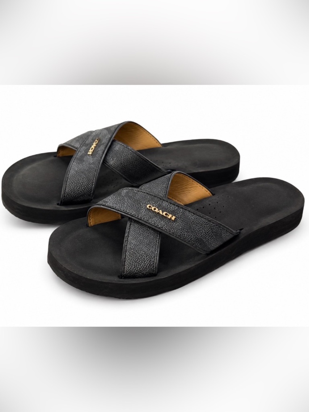 Coach Janine Slide Sandals Size 9 39